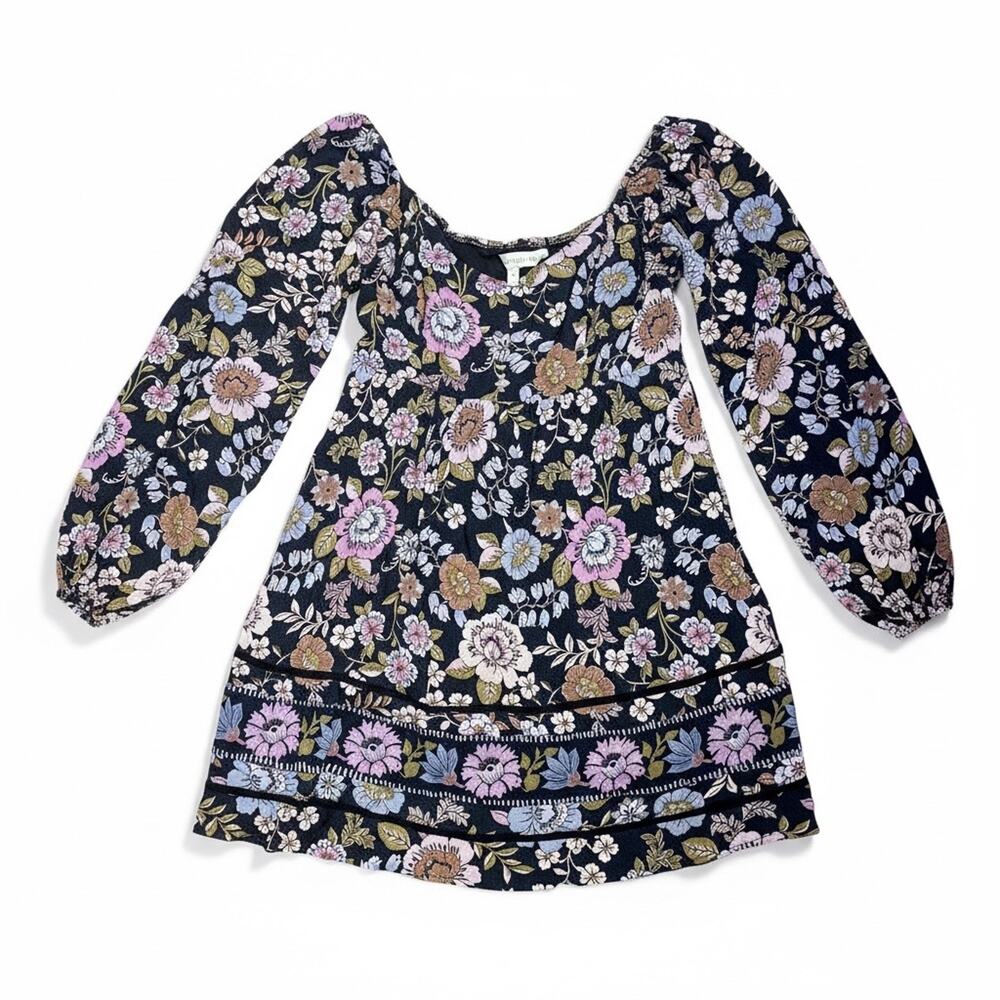 Saltwater Luxe Mini Dress Floral Boho - Picture 2 of 11